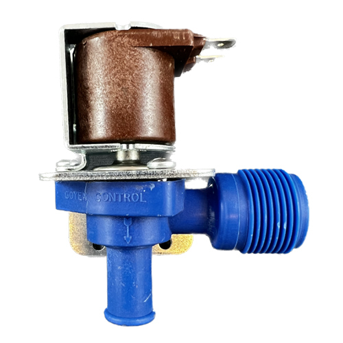 90-deg Electric Solenoid 3/4" thr. To 1/2" barb