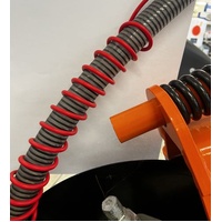 Distribution tube for seeding tynes - Red 1.8mm