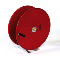 Heavy-duty slim steel hose reel - bare 0230